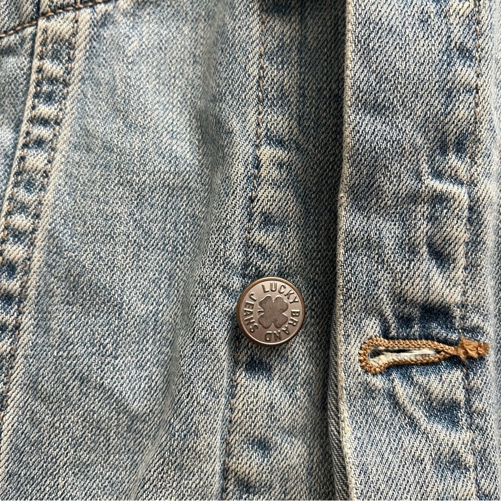 Lucky Brand Blue Denim Jacket - Picture 4 of 5